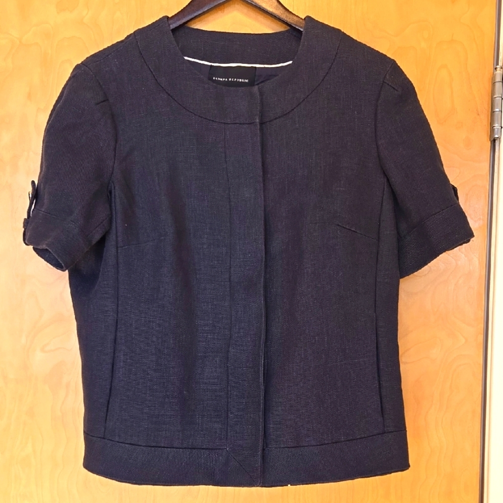 NWOT Women's Banana Republic Linen Blazer